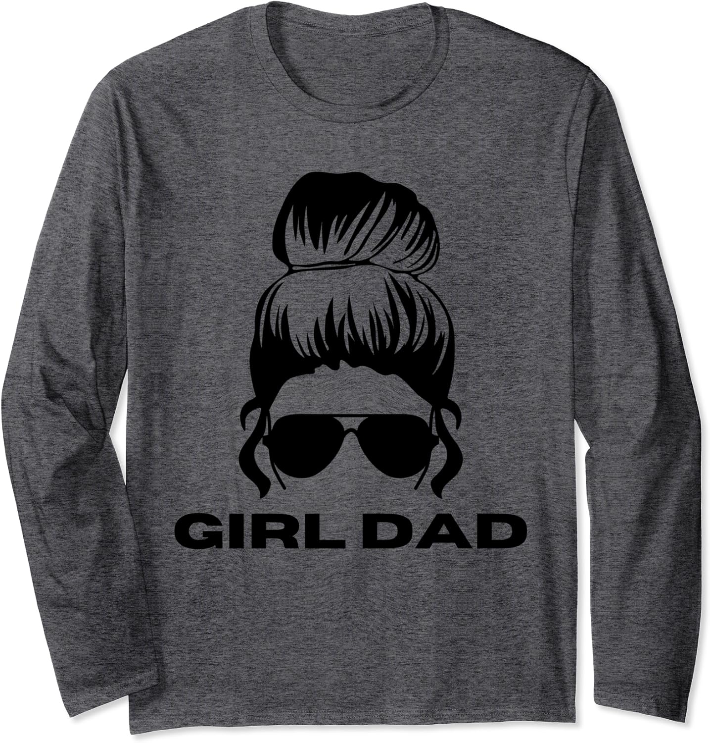 The Dad Of Girls Girl dad Shirt Men Father's Day Long Sleeve T